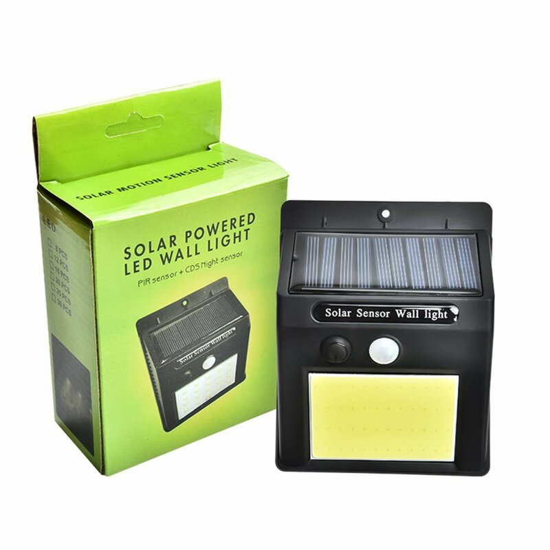 Lampe solaire à 48 LED à Induction automatique avec détecteur de mouvement PIR, imperméable, Durable, pour l'extérieur et la maison, nouveau modèle