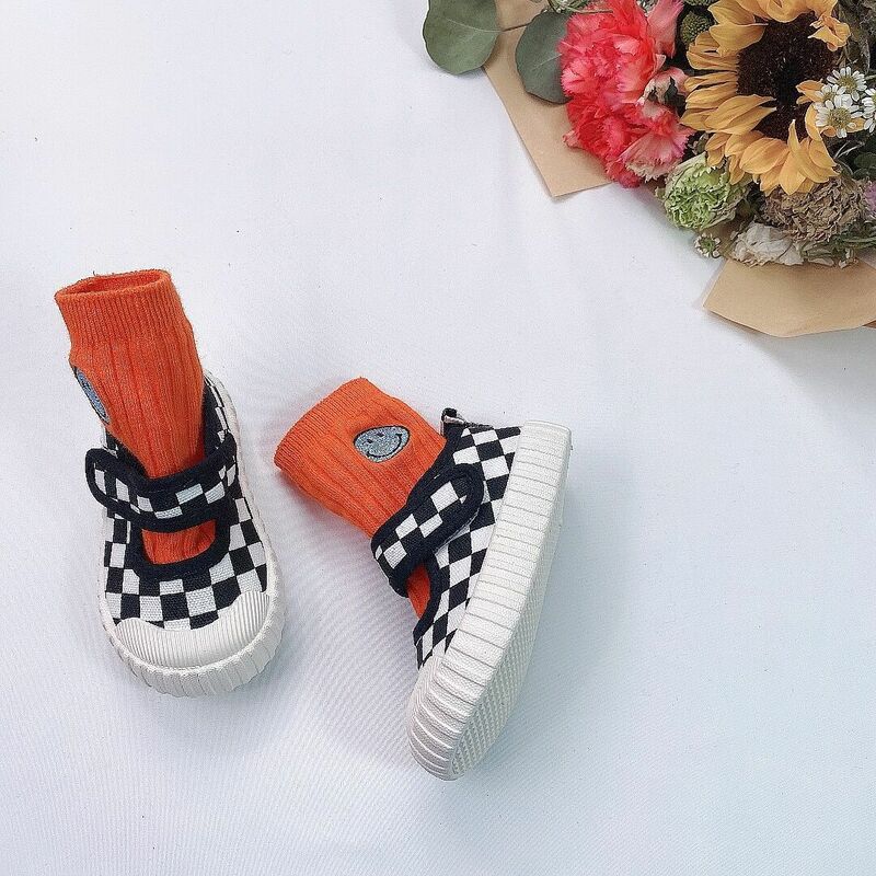 طفل قماش أحذية 2023 الربيع والخريف جديد للأطفال مجلس أحذية واحدة أحذية للبنات أحذية غير رسمية للبنين