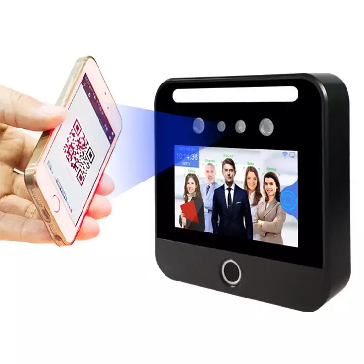 Staff Biometric Face Recognition Fingerprint Scanner Clock In And Out Employee Time Attendance Machine Time Recorder