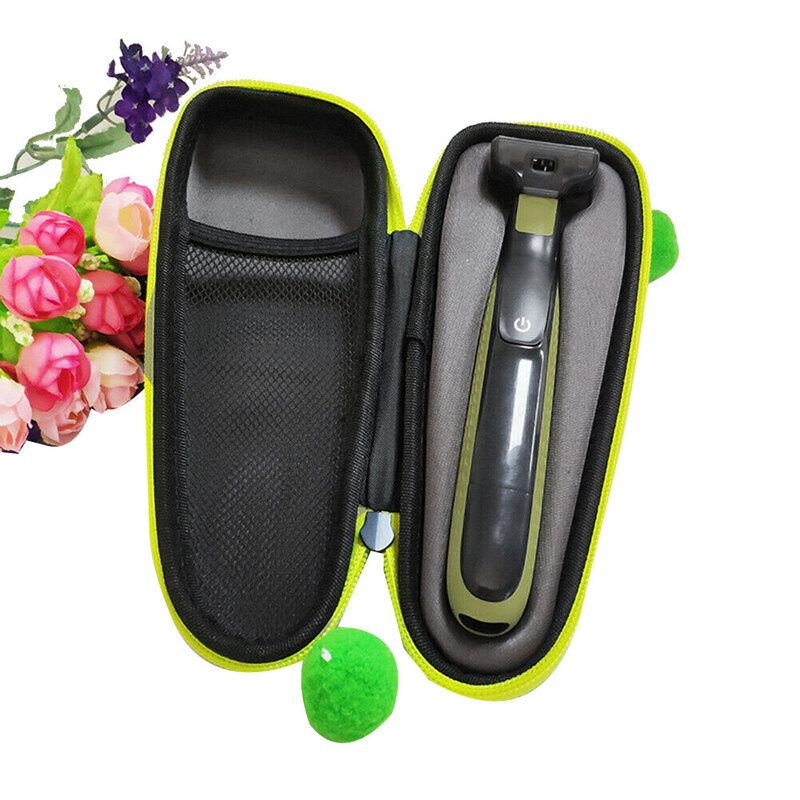 Untuk Philips OneBlade QP2530/2520 tas penyimpanan alat cukur kotak keras portabel perjalanan membawa Case penutup untuk pisau tunggal alat cukur