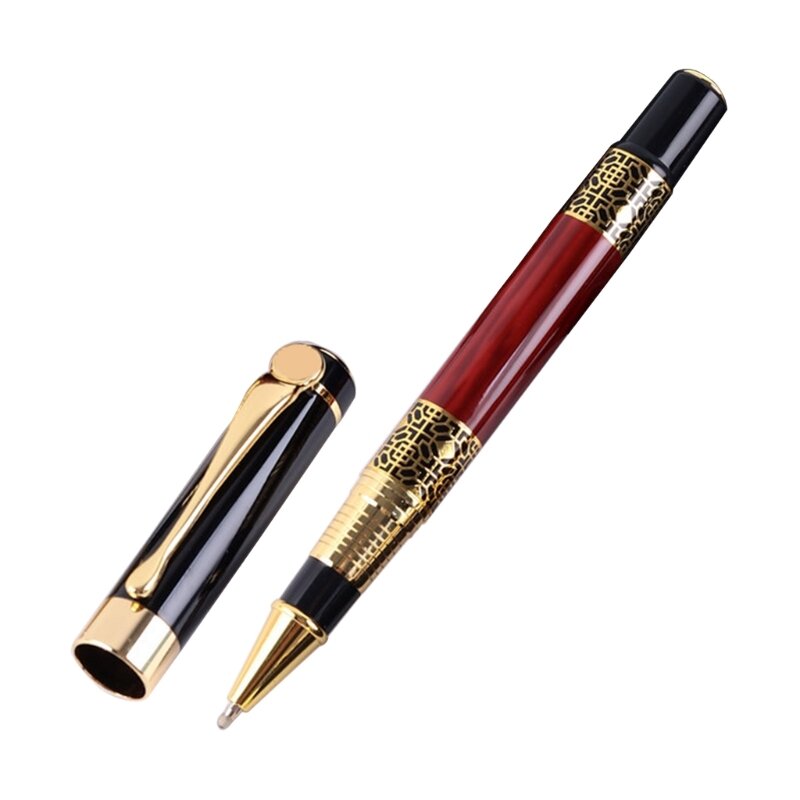 Metal Refillable Fountain Pen Ballpoint Pen Ball Pen Gift for Signature Executive Business Journaling Nice Designer Dropship