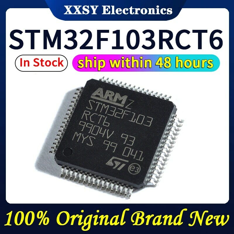 LQFP64 STM32F103RCT6คุณภาพสูง100% แบบดั้งเดิมใหม่