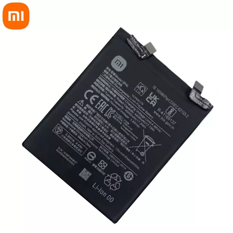 100% Originele Hoge Kwaliteit Nieuwe Telefoon Vervanging 4500Mah Batterij Bp46 Voor Xiaomi Mi 12 / Mi 12x Batterijen Bateria Snelle Verzending