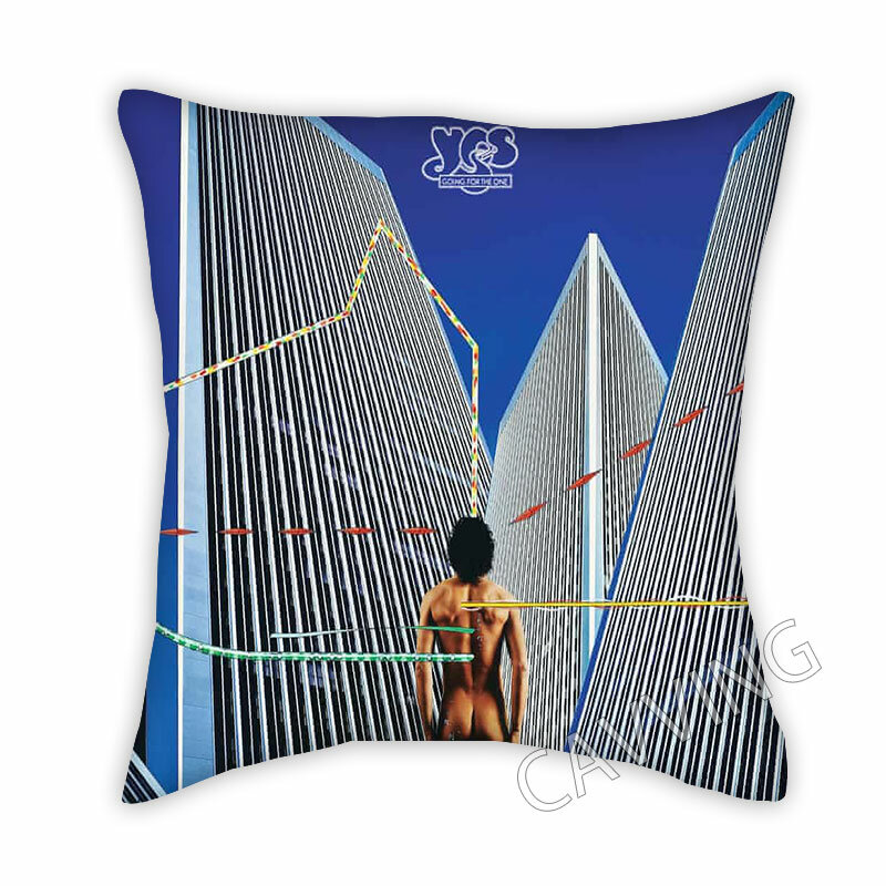 YES  Band 3D Printed Polyester Decorative Pillowcases Throw Pillow Cover Square Zipper Cases Fans Gifts Home Decor  U03