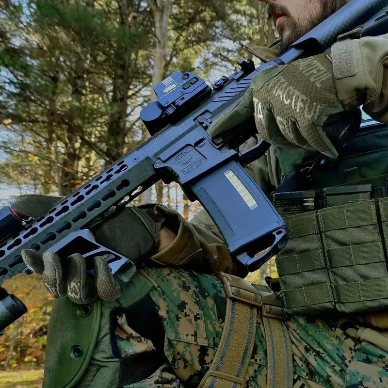 Sarung Tangan Taktis Sarung Tangan Jari Penuh Tentara Militer Paintball Airsoft Menembak Bersepeda Kerja Drive Bernapas Serat Mikro Sarung Tangan Pria