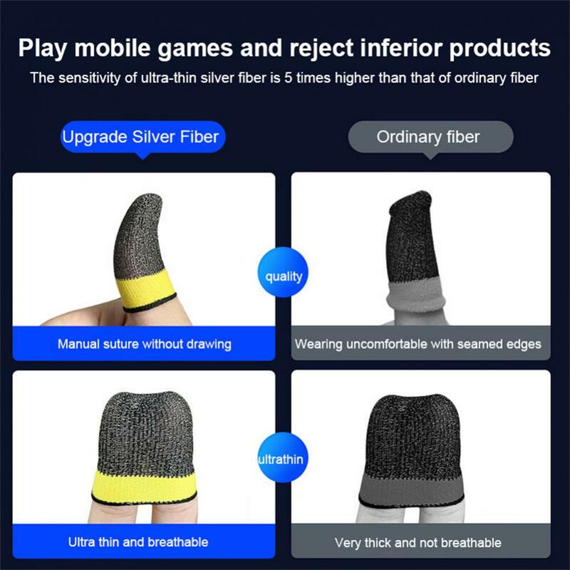 Чехол для пальца геймпад для планшетов для игр для PUBG дышащий чехол для пальцев Противоскользящий с защитой от пота контроллер