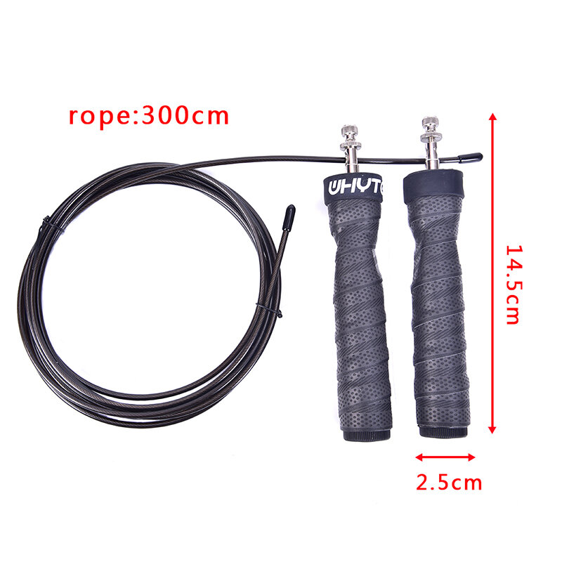 Crossfit Jump Rope Speed & Weighted Jump Ropes with Speed Cable Ball Bearings