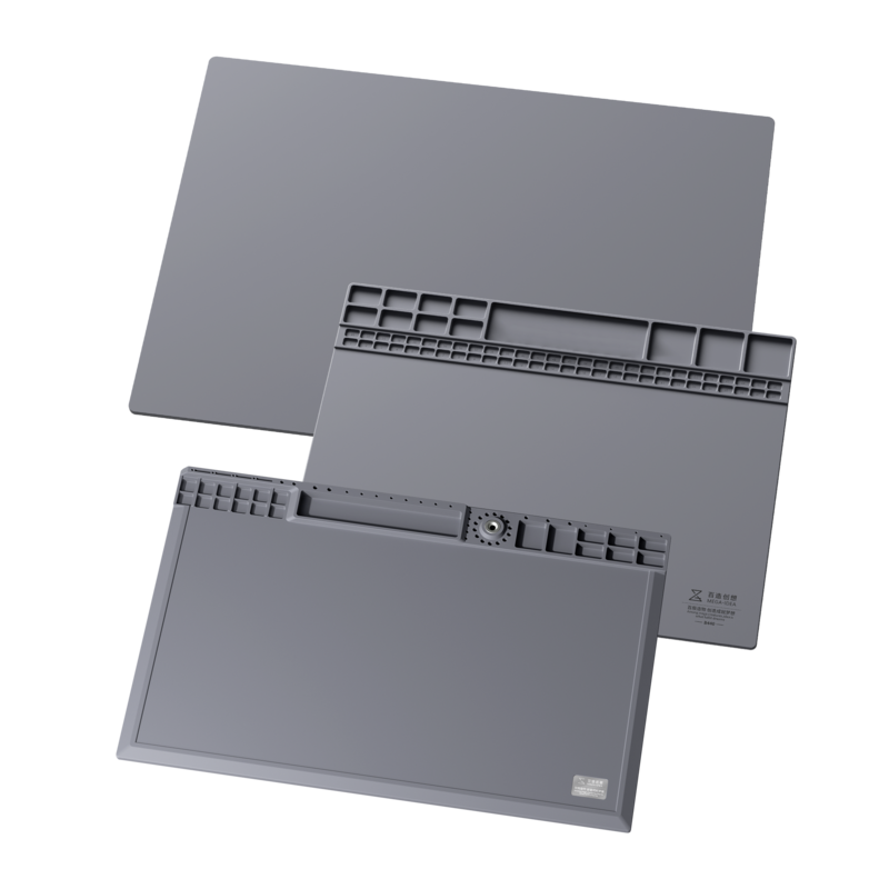 QIANLI MEGA-IDEA силиконовая изоляционная подкладка с высокой термостойкостью, рабочая подкладка для телефона, BGA PCB, ремонта паяльной станции