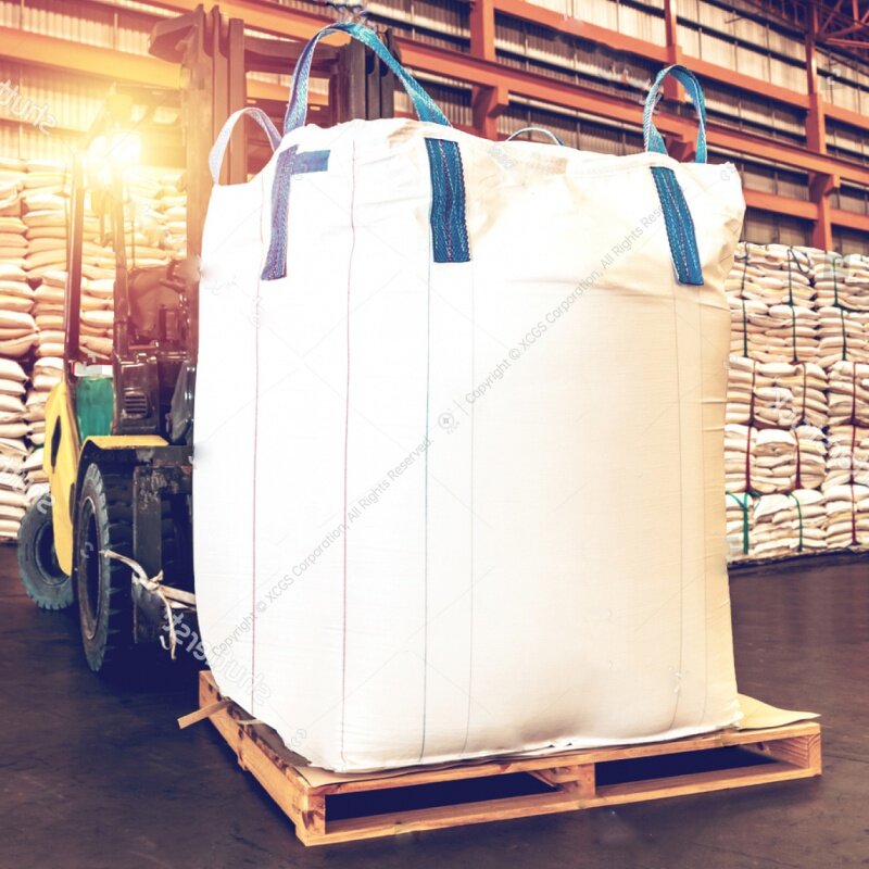 Kunden spezifisches Produkt 、 Jumbo Bulk Big Bag 500kg 1000kg 1200kg 1500kg 2000kg 1 Tonne 2 Tonnen Dimension Sitzsack