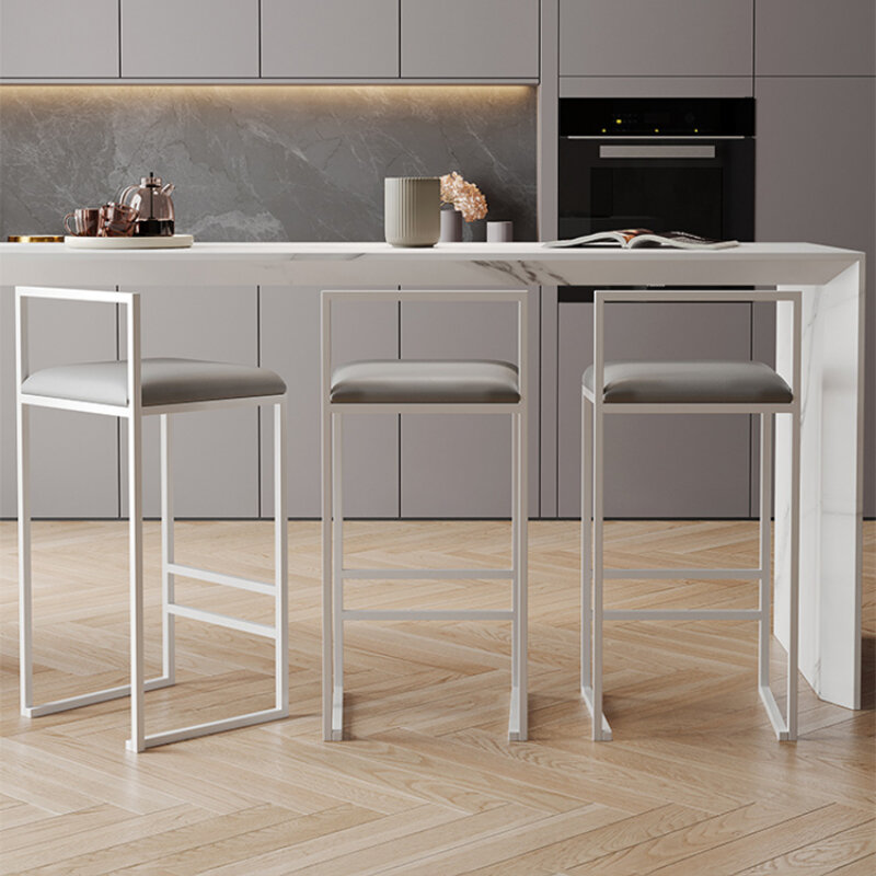 Moderne essbar bar stühle küche luxus bilden hohe bar stühle rezeption taburete de cocina alto wohn möbel yy50bc
