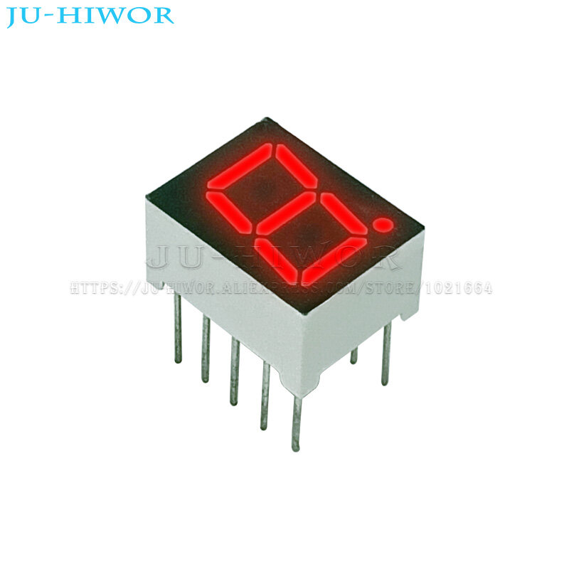 10 sztuk 0.39 Cal 10Pins 3191AS 3191BS 1 Bit Digit 7 Segment czerwona dioda LED wyświetlacz cyfrowy Digitron wspólna anoda katoda C-C C-A