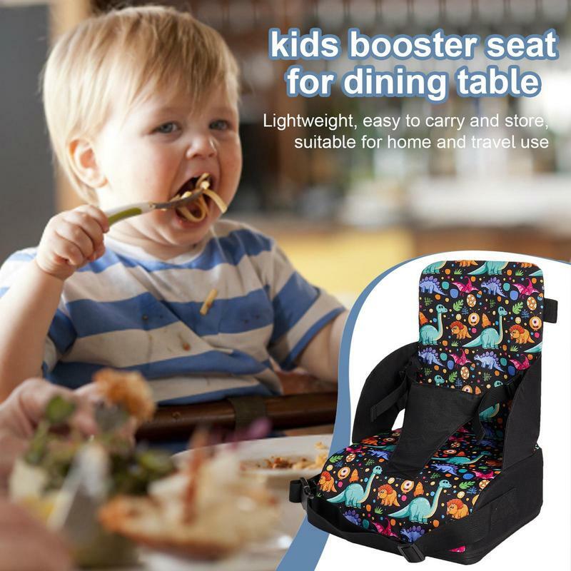 Kursi Booster untuk kursi dapur, kursi dapur dapat dilipat untuk kursi makan di rumah