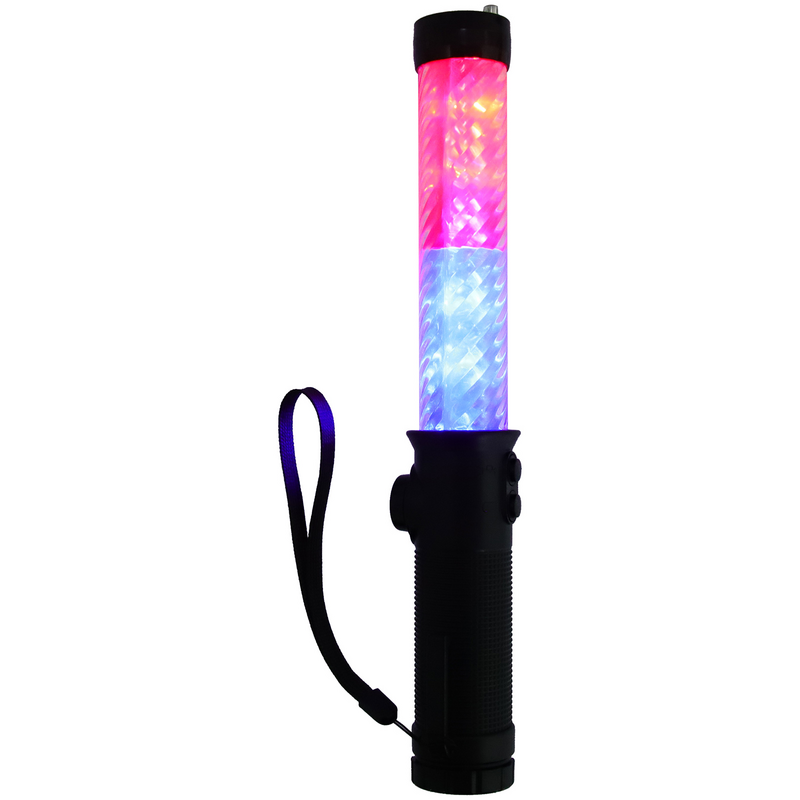 1PC 30CM Portable LED Lamp Fire Control Traffic Whistle Broken Window Emergency The Lighthouse Magnet Hook Fire