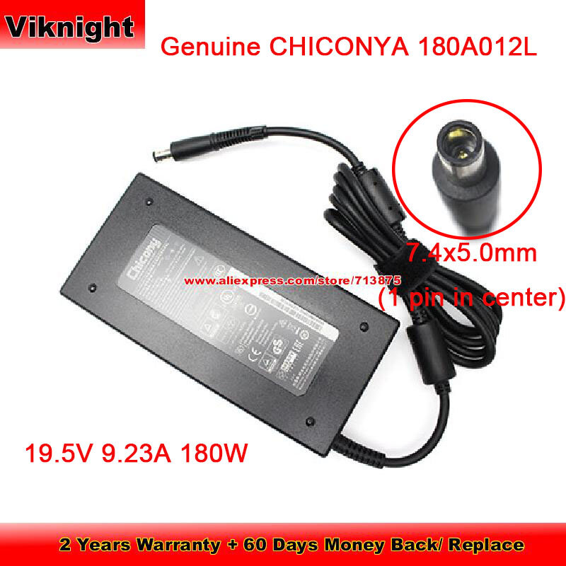 Genuine CHICONY A15-180P1A 180W Charger A180A012L 19.5V 9.23A AC Adapter for Msi gp75 GL73 MS-17C5 GE63 9SE Power Supply