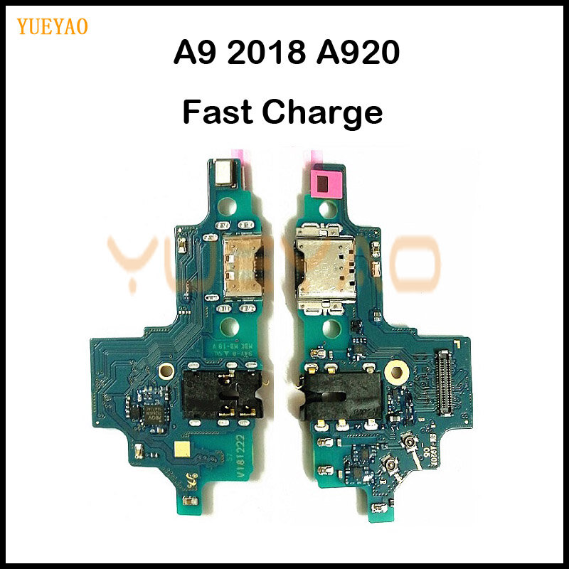 Base de carga USB, Cable flexible para Samsung Galaxy A9 (2018), SM-A920, A920F