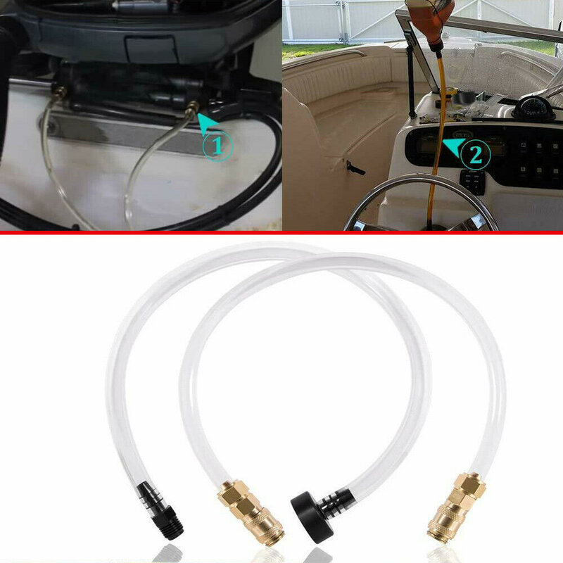 Bleed Kit Filler Kit Hydraulic Steering System Tube Hose Filler Tube Marine Accessories for Seastar Hydraulic Helm Parts