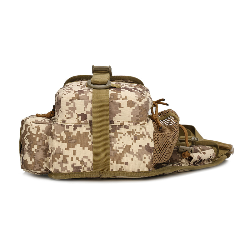 Bolsos táctiles militares para caza y pesca, bolsas impermeables versátiles para cámara de un hombro, bolsas de pecho para fotografía de aventura al aire libre