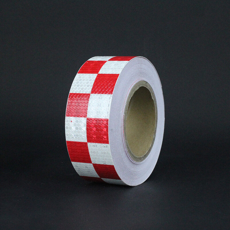 5cmx10m/Roll Safety Mark Warning Tape Reflective Stickers For Car