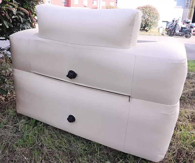 Sofá de aire inflable y portátil, mueble impermeable para jardín, Camping al aire libre, Picnic o interior