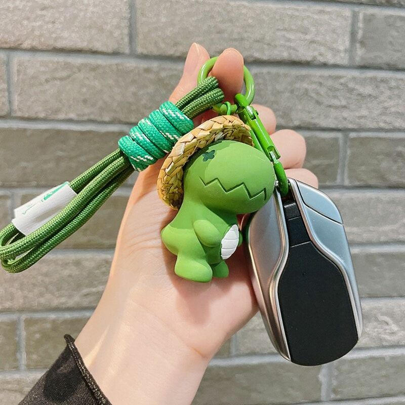 창의적이고 재미있는 동물 열쇠 고리, 아크릴 인형, 공룡 장난감 가방 펜던트, 자동차 열쇠 액세서리, 한국 스타일 열쇠 고리