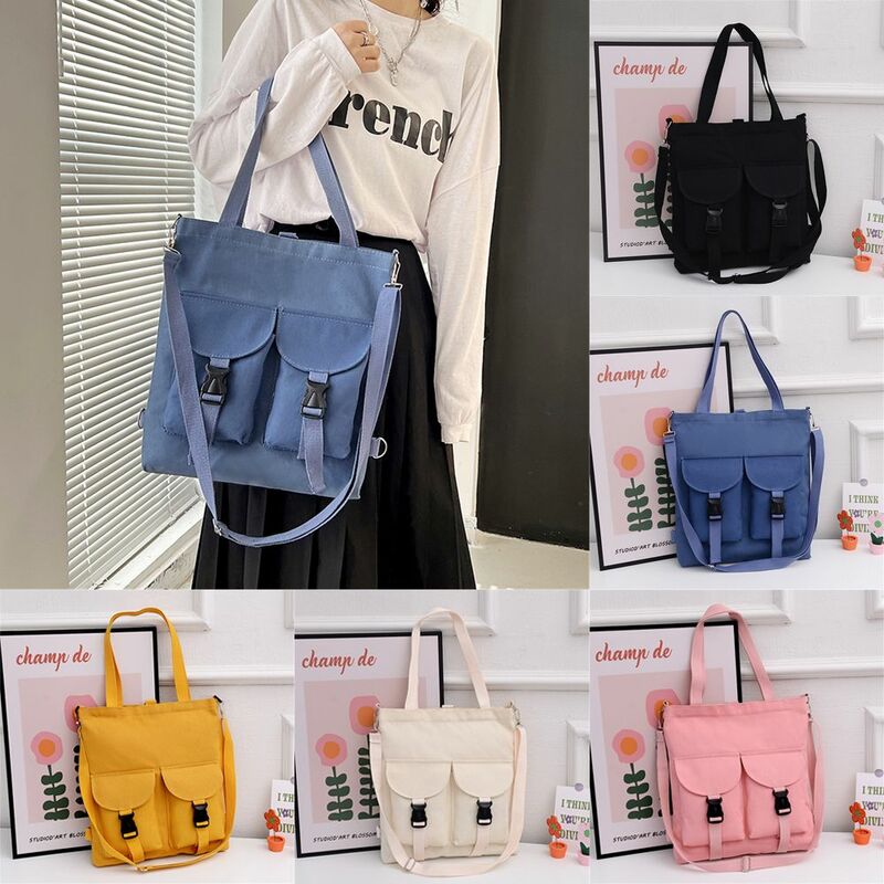 Female Casual Tote Purse Crossbody Bag Canvas Handbags Messenger Bags Shoulder Bag
