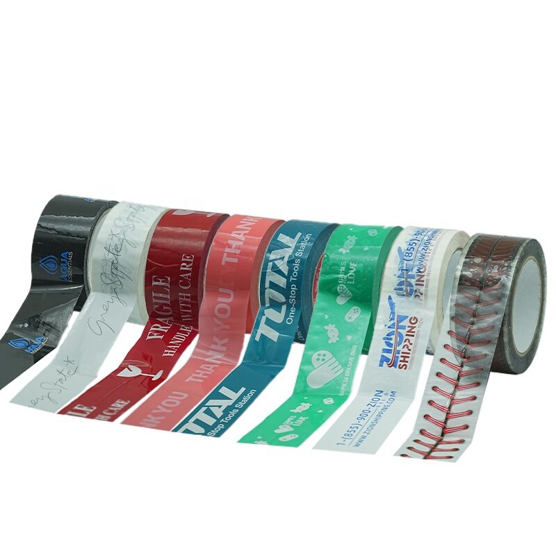 맞춤형 제품 전문 로고 인쇄 배송 포장 테이프, 로고가 있는 접착 포장 테이프