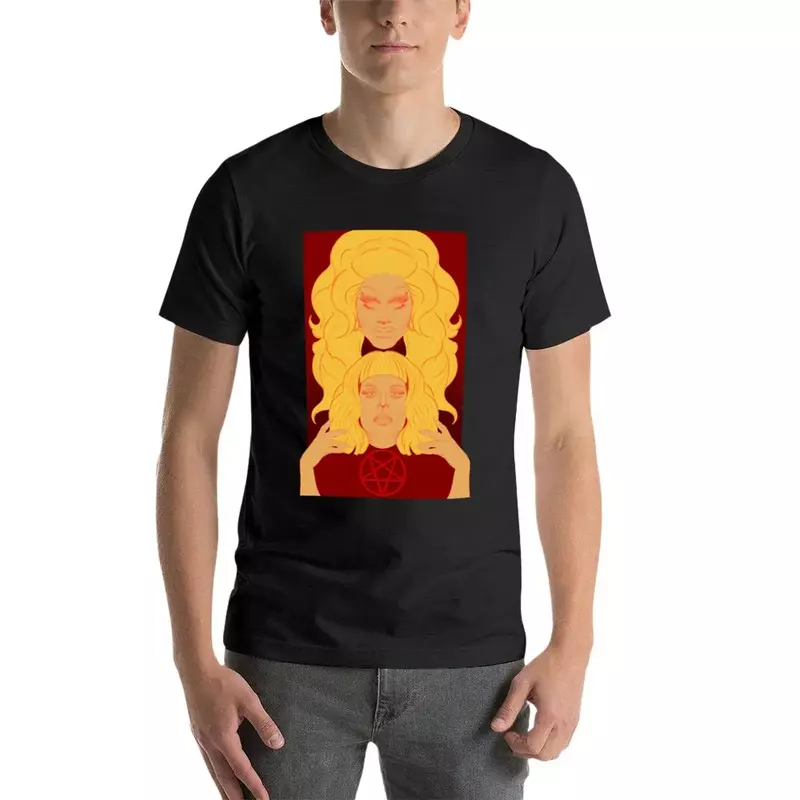 Trixie En Katya T-Shirt Funnys Esthetische Kleding T-Shirt Voor Mannen
