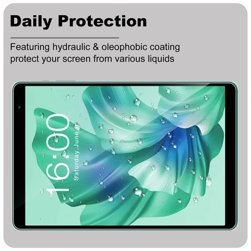 Screen Protector for TECLAST P85T 2023 (8 inch) HD 9H Hardness Anti-Scratch Explosion-Proof Transparent Tempered Glass Film