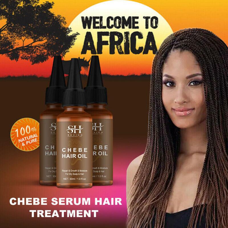Afrika Produkt Traktion Alopezie Chebe Öl Anti-Break verrücktes Haar Haar wachsen verdicken Haar Haarpflege Maske feucht o0h0