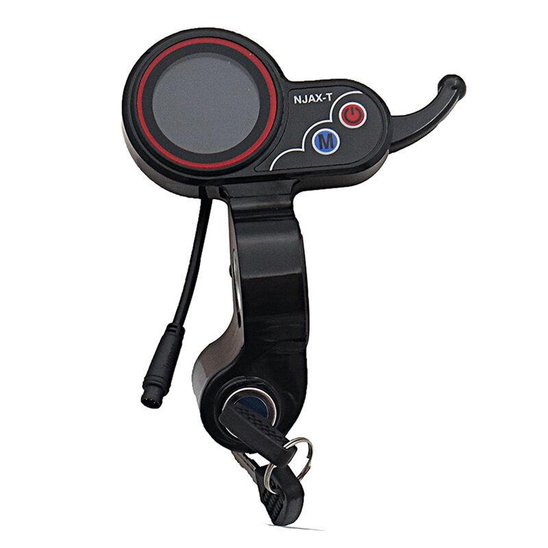 Controlador sin escobillas de Doble accionamiento, acelerador con pantalla LCD, acelerador de llave para Scooters eléctricos y bicicletas, 48V, 25A