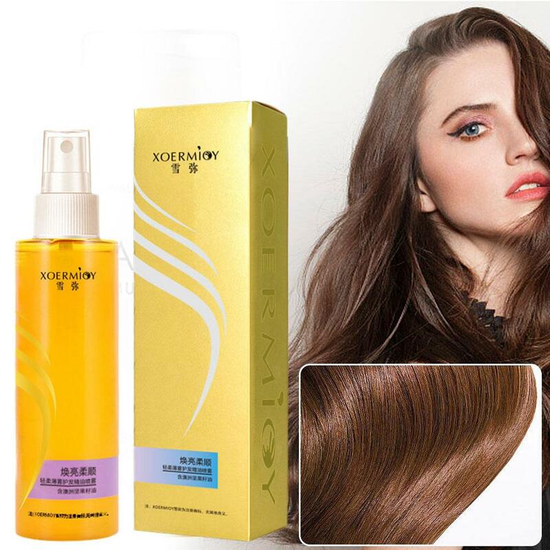 Aceite Esencial con fragancia para el cabello, Spray para el cuidado del cabello, reparador nutritivo, hidratante, suave y brillante, 100ml