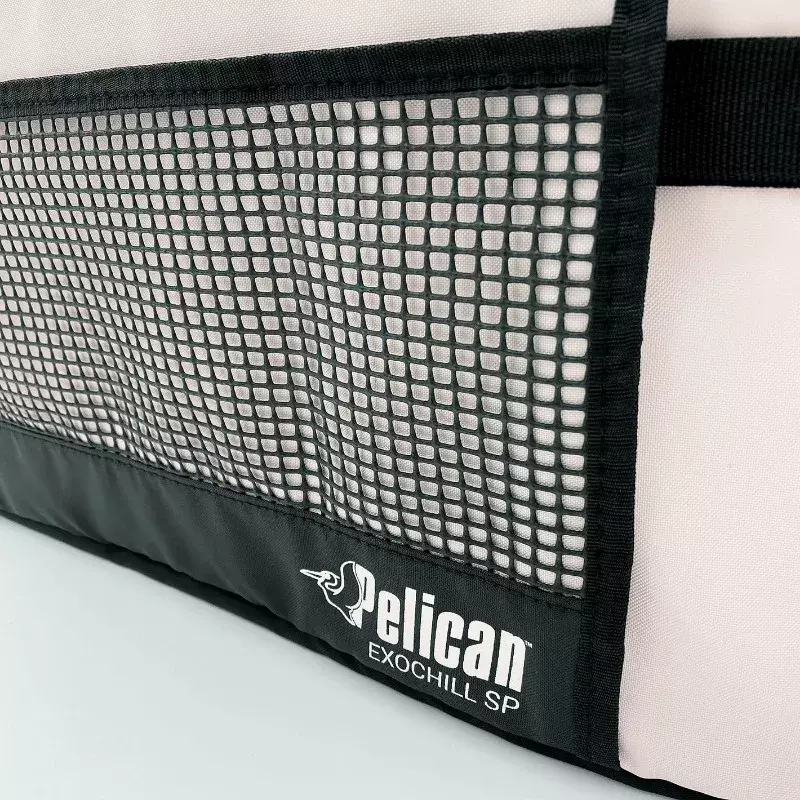 Pelican - Exochill Seat Pack 14L Cooler - Perfect for Kayak with Lawn Chair - Soft Cooler with Shoulder Strap - Insualted