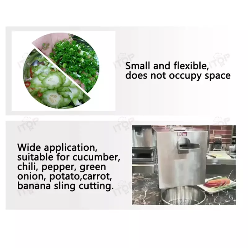 LXCHAN mesin pemotong sayur multifungsi, mesin pencacah bawang dengan prosesor makanan baja tahan karat, mesin pemotong sayuran komersial