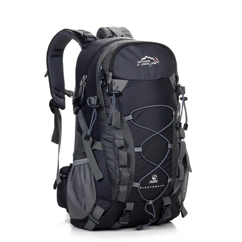 Mochila de caminhada, mochila de náilon impermeável, bolsa grande esportiva para homens e mulheres, bolsa de viagem para acampamento ao ar livre