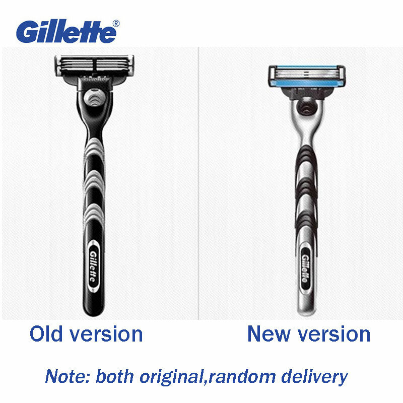 Original Gillette Mach 3 Men's Manual Shaver Safety Razor Face Beard Shaving Hair Removal Mach3
