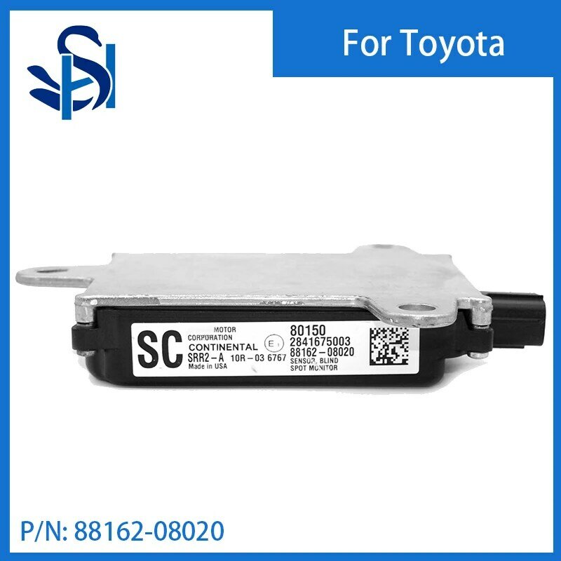 เซนเซอร์มอเตอร์ระยะทางเซ็นเซอร์โมดูลจุดบอด88162-08020สำหรับ Toyota Sienna 3.5L 2015-18