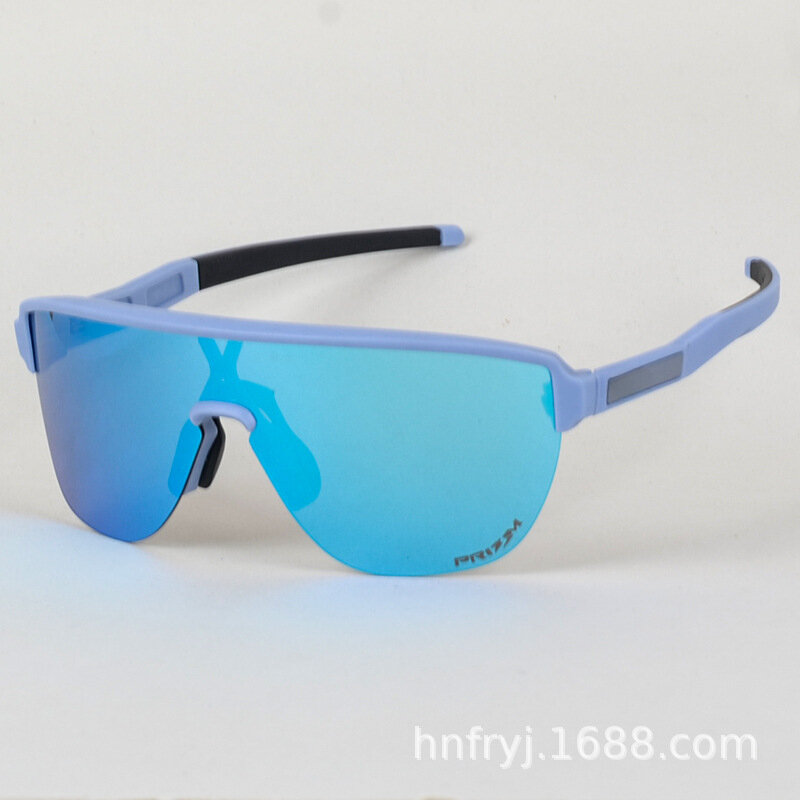 Lunettes de soleil polarisées coupe-vent colorées, lunettes de soleil d'extérieur pour la protection des yeux, la course et le cyclisme, sports de soutien