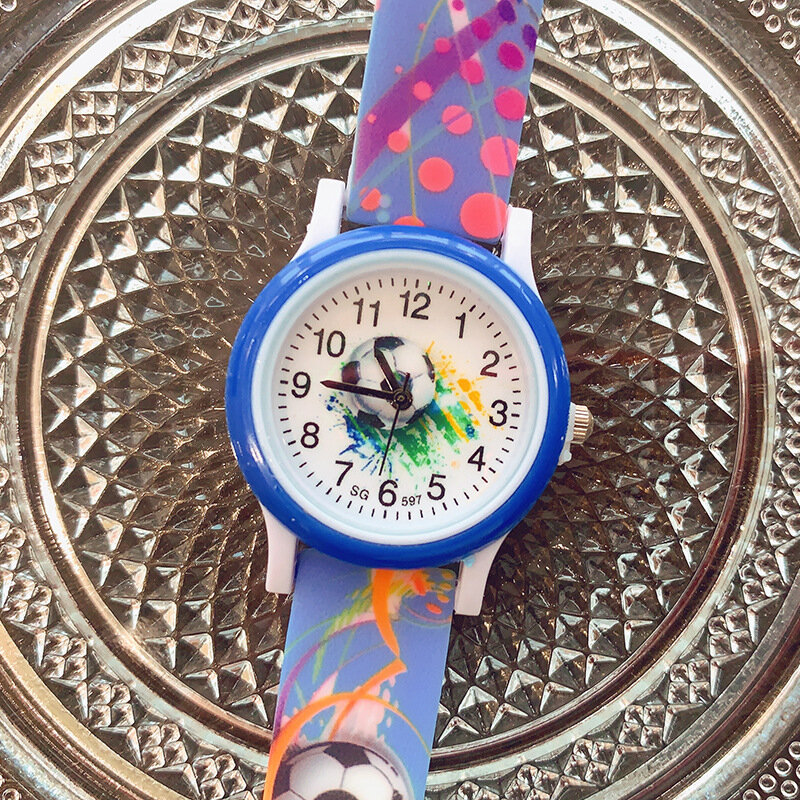Relógio de pulso infantil de quartzo, relógio de silicone fofo de pato para crianças, meninos, meninas, 2 estilos, dropshipping, presente de natal e aniversário, 2020