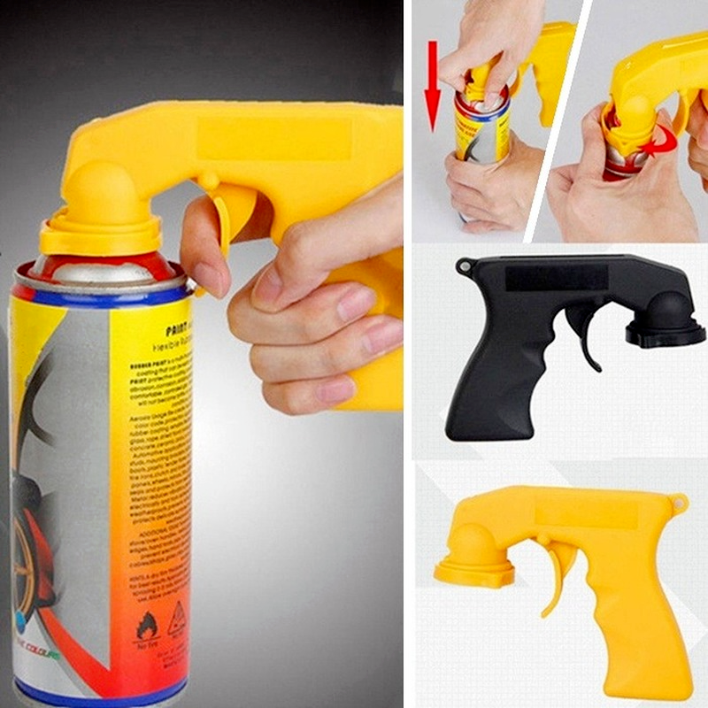 Auto-Spray-Farb pistole profession elle Farbe kann Adapter Griff Werkzeug mit vollem Griff Trigger für automatische Wartung Lack politur Werkzeuge