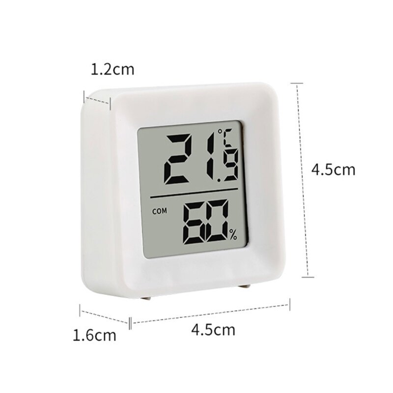 Máy đo nhiệt độ kỹ thuật số LCD điện tử Máy đo nhiệt độ tích hợp pin G6KA