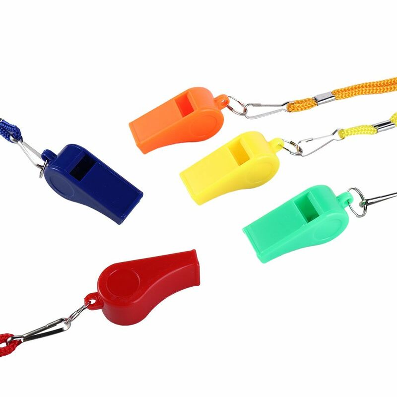 Loudest Cheer Sports Professional With Lanyard Soccer Football Whistle Cheerleading Tool Outdoor Survival Tool Referee Whistle
