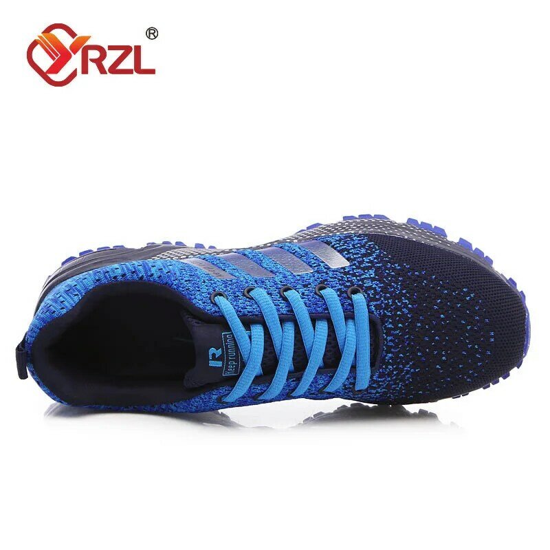 YRZL 2024 Hot Sale Men Sneakers High Quality Fashion Spring Soft Bottom Casual Sport Shoes Breathable Mesh Low-Top Running Shoes