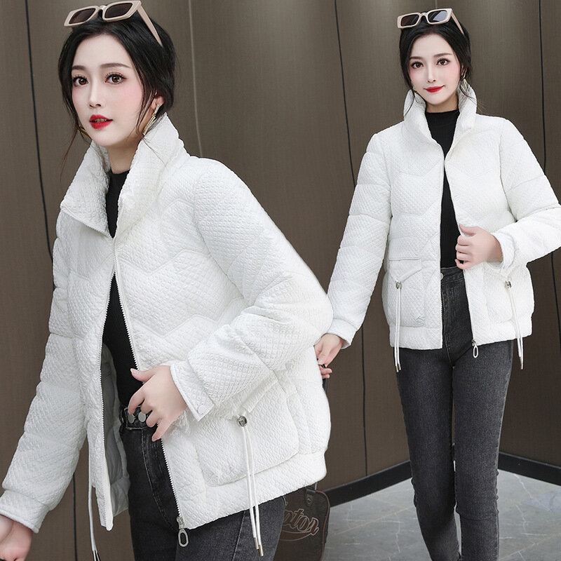 2024 Women's Short Winter Loose down Cotton-Padded Coat