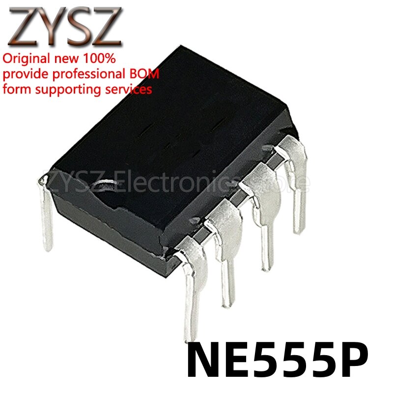 1 шт. NE555P встроенный высокоточный таймер DIP8 NE555