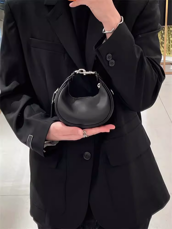 Famous Designer Dumpling Bag 2024 Popular Mini Half Moon Bag Shoulder Crossbody Causal Wrist Bag Women Party Clutch Crescent Bag