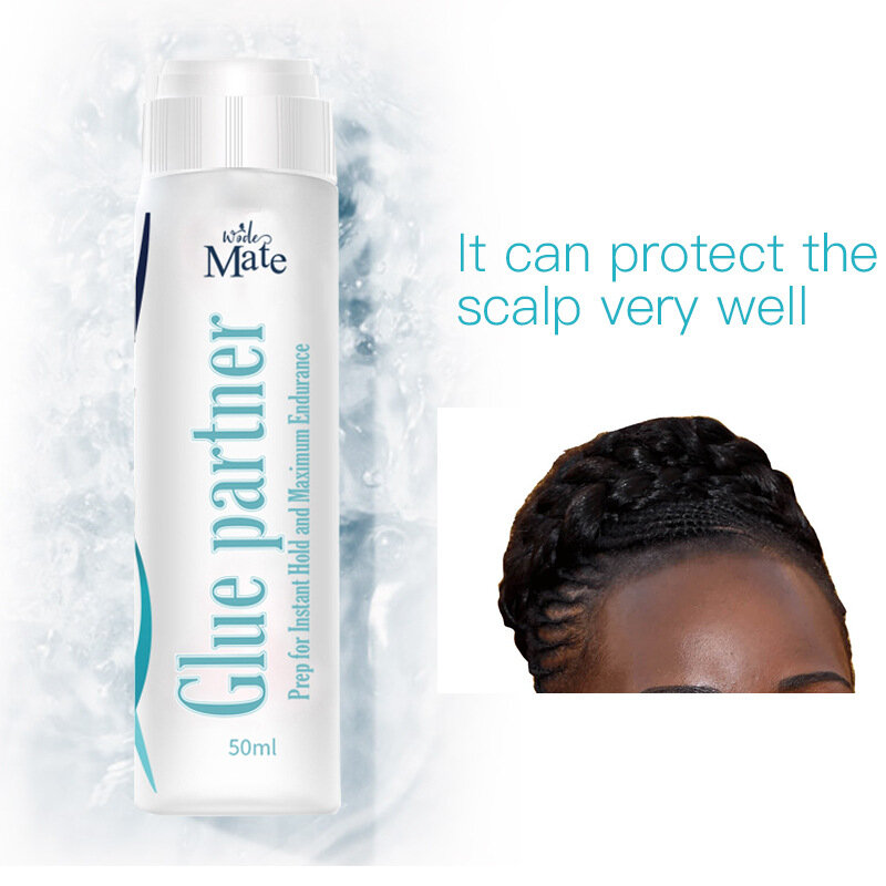 Protector de cuero cabelludo impermeable, protección de la piel, pegamento para peluca, previene la irritación de la peluca, cinta adhesiva para tupé, pelucas de encaje