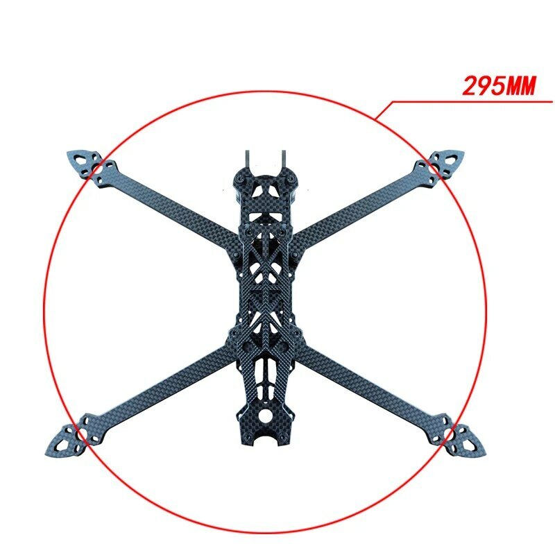 Markering 4 7Inch 295Mm Armdikte 5Mm Voor Mark4 Fpv Racing Drone Quadcopter Freestyle Frame Kit
