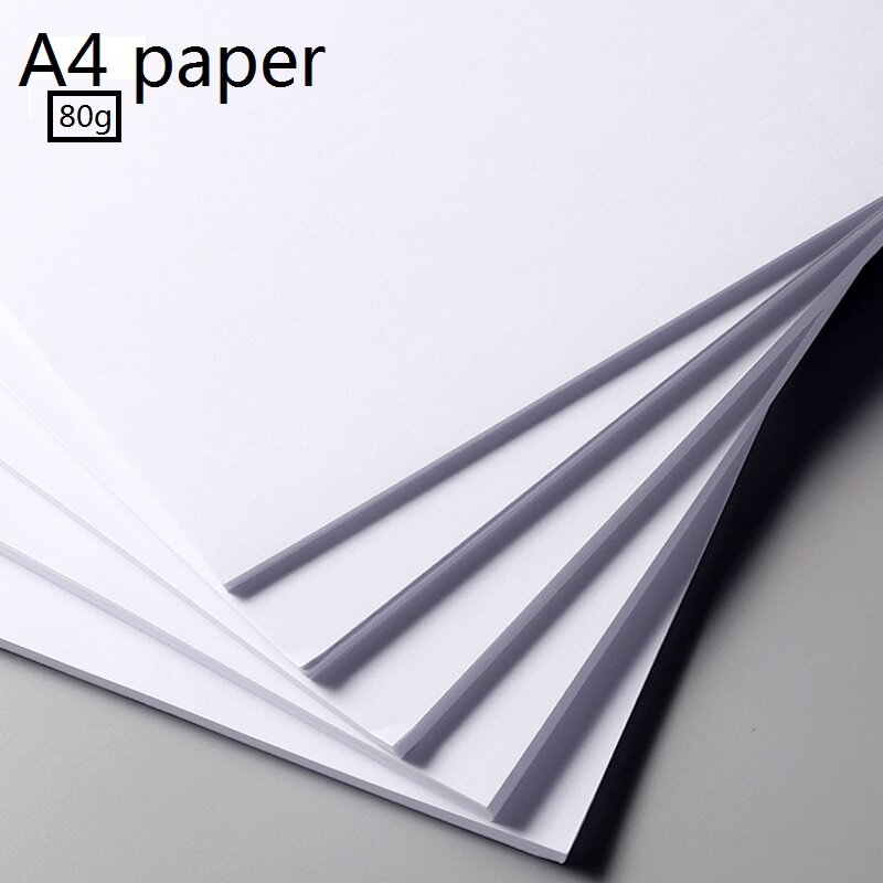 Carta per stampante A4 80g 1000 fogli/pacco carta a4 bianca per ufficio