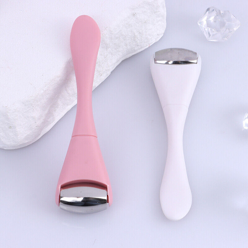Nuovo Set di strumenti di bellezza Roller Ice Face Beauty Stick rullo in acciaio inossidabile Eye Cream Stick Face Ice Beauty Cream Spoon