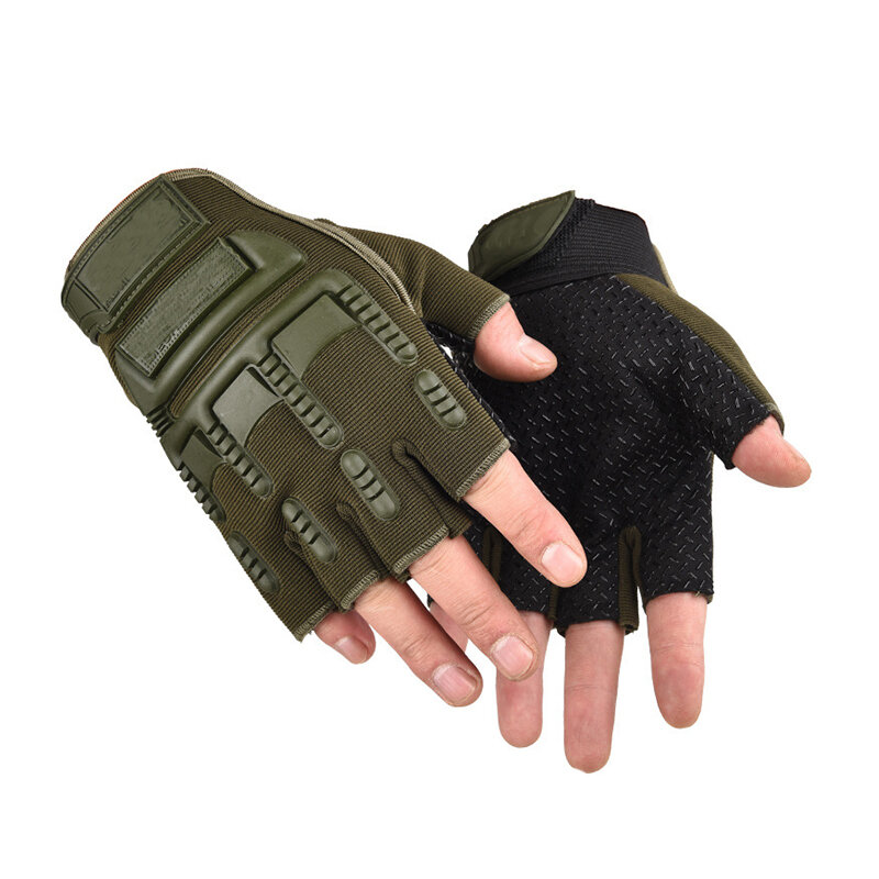 2 sztuk Full Finger rękawice taktyczne dzieci antypoślizgowe twarde ochrony biegów rękawiczki jeździeckie wojskowy kamuflaż rękawice bojowe dla dziecka
